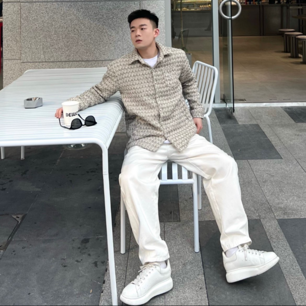 Giày Alexander McQueen Oversized Sneaker 'White' 553761-WHV67-9521 - Ảnh 4