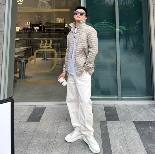 Giày Alexander McQueen Oversized Sneaker 'White' 553761-WHV67-9521 - Ảnh 3