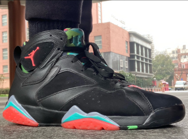Giày Nike Air Jordan 7 Retro 30th 'Barcelona Night' 705350-007 - Ảnh 4