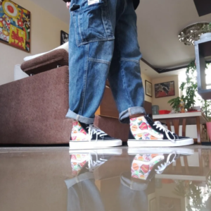 Giay Vans Sk8-Hi Retro Mart Unisex VN0A32QG4UC