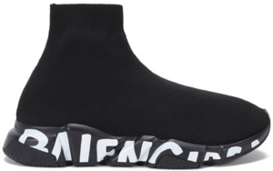Giày Balenciaga Speed Sneaker 'Midsole Graffiti Black' 645334-W2DB7-1006