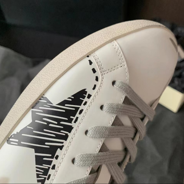 Giày Golden Goose Supper Star 'White Blue' GWF00270 F002474 10654 - Ảnh 4