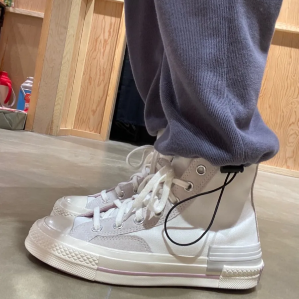 Giày Converse Chuck 70 High 'White Pink' 173101C - Ảnh 2