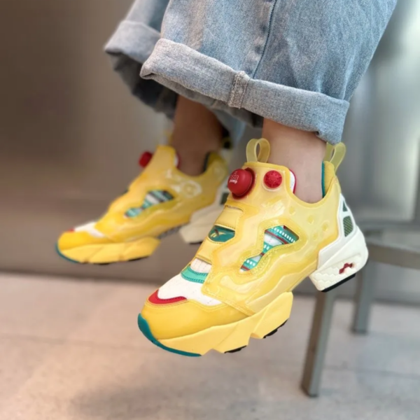 Giày Reebok Adidas x ZX Fury 'Spring Yellow' GW0364 - Ảnh 3