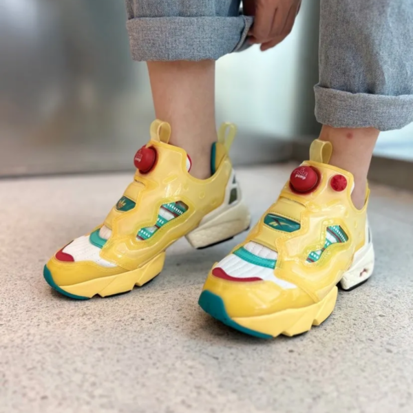 Giày Reebok Adidas x ZX Fury 'Spring Yellow' GW0364 - Ảnh 4