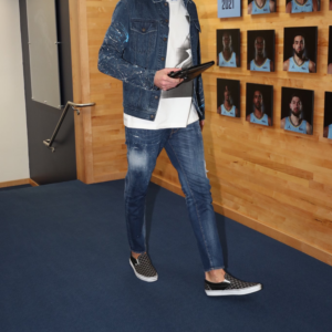 Alternative view of Giày Vans Slip-On 'Black Pewter Checkerboard' VN000EYEBPJ