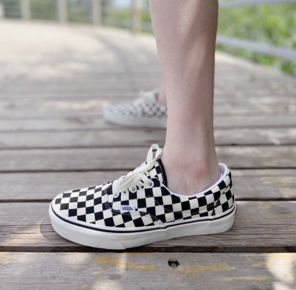 Giày Vans Era 'Checkerboard Marshmallow Black' VN0A4BV4R6R - Ảnh 4