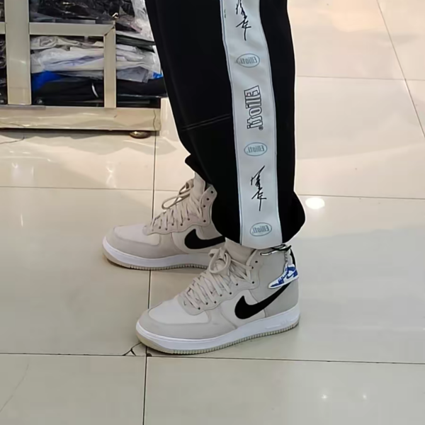 Giày Nike Air Force 1 High 'Cream Black' DH7566-100 - Ảnh 3