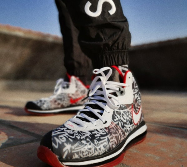 Giày Nike LeBron 8 'Graffiti' DD8306-001 - Ảnh 6