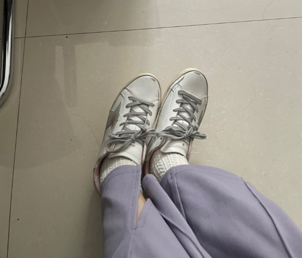 Giày Golden Goose Super-Star 'White Light Pink' GWF00102 F002569 10914 - Ảnh 3