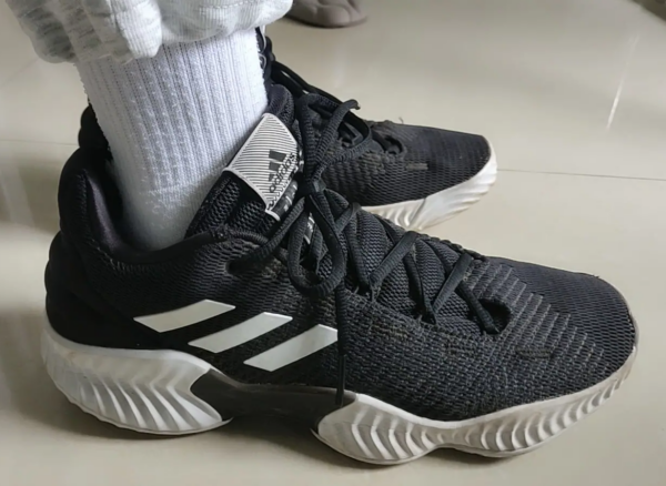 Giày Adidas Pro Bounce 2018 Low 'Black' FW5747 - Ảnh 2