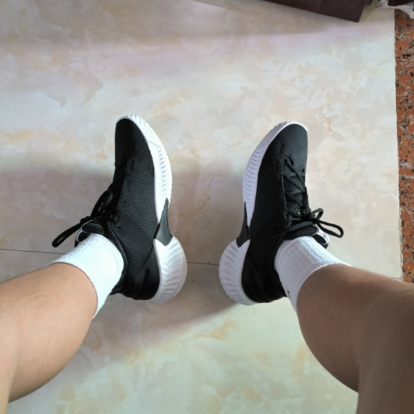 Giày Adidas Pro Bounce 2018 Low 'Black' FW5747 - Ảnh 7