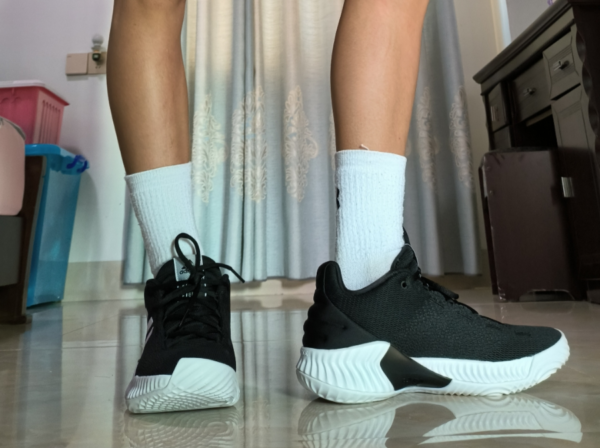 Giày Adidas Pro Bounce 2018 Low 'Black' FW5747 - Ảnh 9