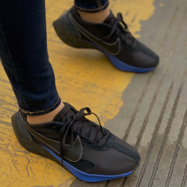 Giày Nike Moon Racer Black Racer Blue BV7779-001 - Ảnh 6