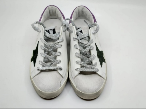 Giày Golden Goose Python 'White Purple' GWF00101 F001665 10655 - Ảnh 4
