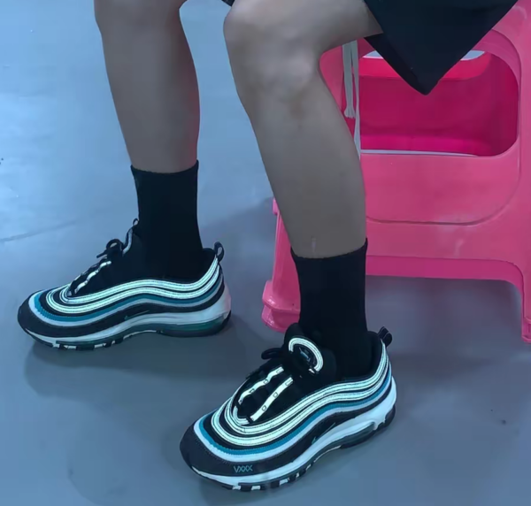 Giày Nike Air Max 97 'Black Sport Turquoise' DN1893-001 - Ảnh 4