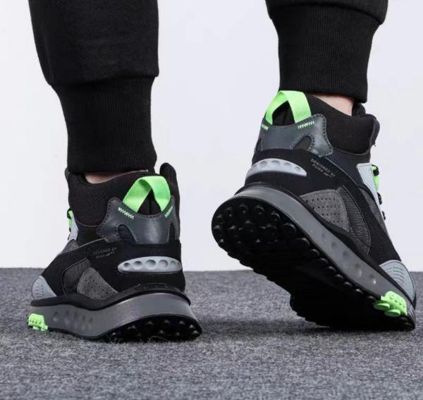 Giày Puma Wild Rider Mid WS 'Black Neon' 381598-01 - Ảnh 4