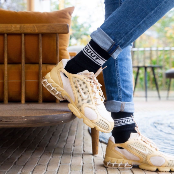 Giày Nike Air Zoom Spiridon Cage 2 SE 'Sesame Oatmeal' CU1768-200 - Ảnh 4