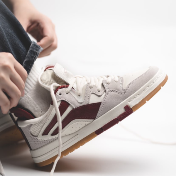 Giày Li Ning Weiwu Skateboard Cultural 'Red White' AECR074-4 - Ảnh 2