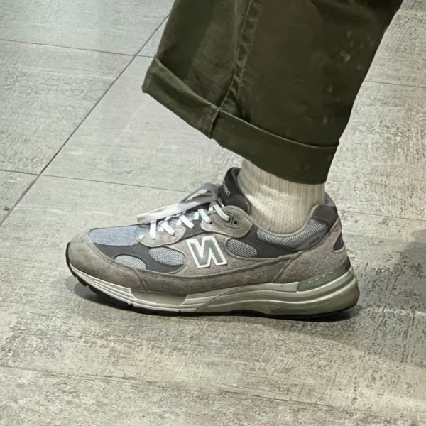 Giày New Balance 992 'Grey' M992GR - Ảnh 3
