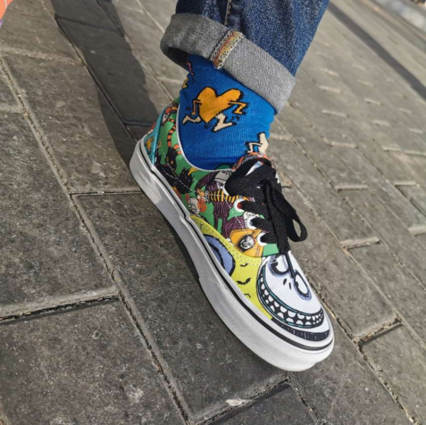 Giày Vans The Nightmare Before Christmas x Era 'Halloweentown' VN0A4BV4T2T - Ảnh 4