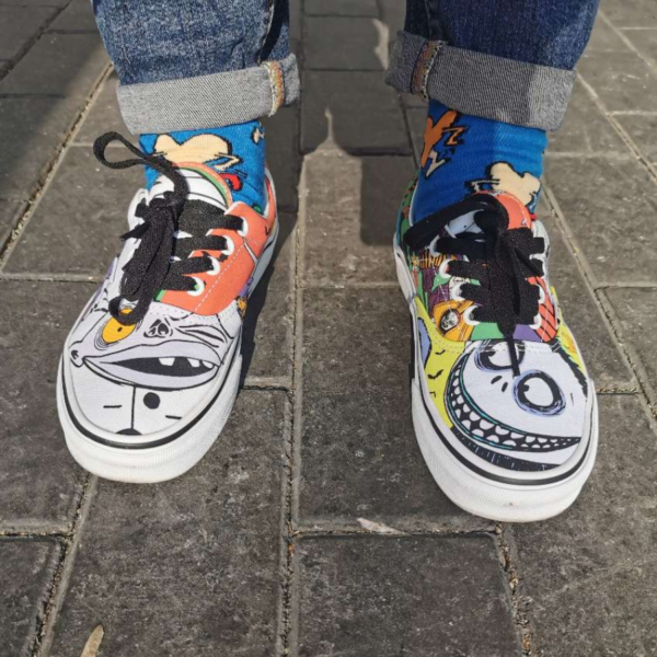 Giày Vans The Nightmare Before Christmas x Era 'Halloweentown' VN0A4BV4T2T - Ảnh 5