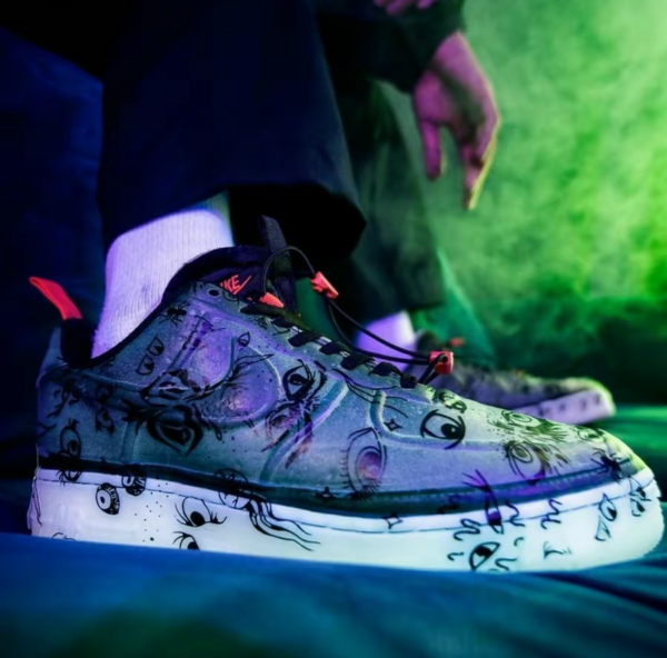 Giày Nike Air Force 1 Experimental 'Halloween' DC8904-001 - Ảnh 3