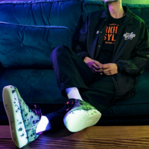 Alternative view of Giày Nike Air Force 1 Experimental 'Halloween' DC8904-001