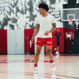 Giay Puma Team Colors 'White High Risk Red' 376941-10