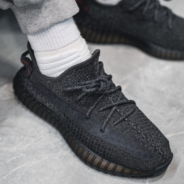 Giày Adidas Yeezy Boost 350 V2 'Black Reflective' FU9007 - Ảnh 5