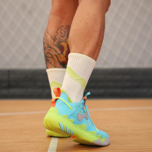 Giày Adidas Harden Vol. 6 'Pulse Aqua Solar Yellow' GV8703 - Ảnh 9