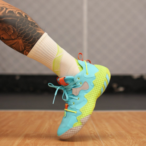 Giày Adidas Harden Vol. 6 'Pulse Aqua Solar Yellow' GV8703 - Ảnh 8
