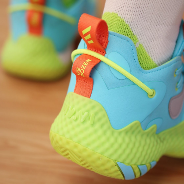 Giày Adidas Harden Vol. 6 'Pulse Aqua Solar Yellow' GV8703 - Ảnh 11