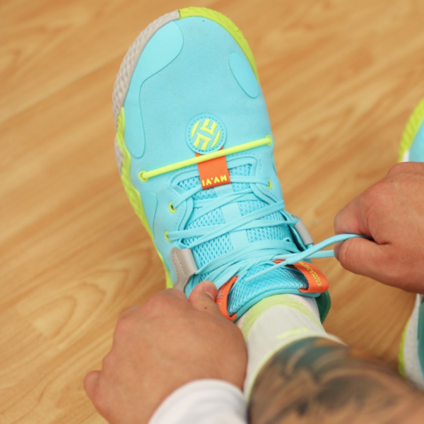 Giày Adidas Harden Vol. 6 'Pulse Aqua Solar Yellow' GV8703 - Ảnh 10