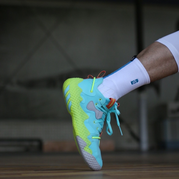 Giày Adidas Harden Vol. 6 'Pulse Aqua Solar Yellow' GV8703 - Ảnh 6
