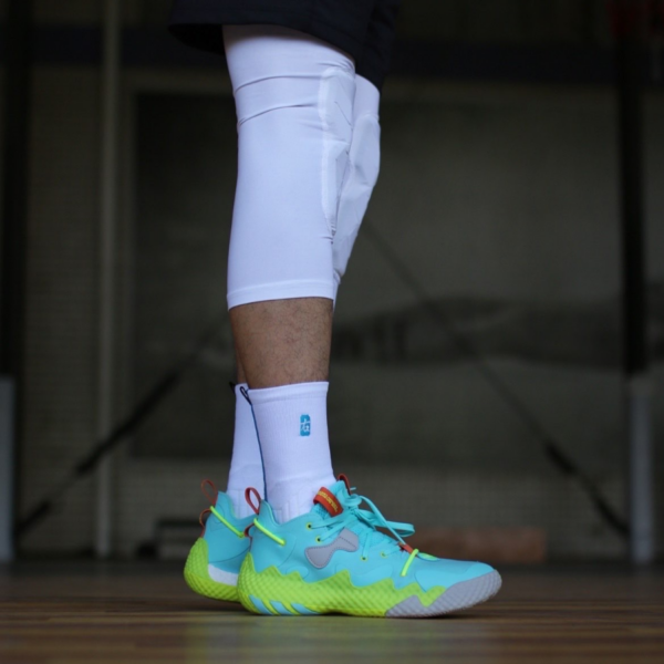 Giày Adidas Harden Vol. 6 'Pulse Aqua Solar Yellow' GV8703 - Ảnh 2