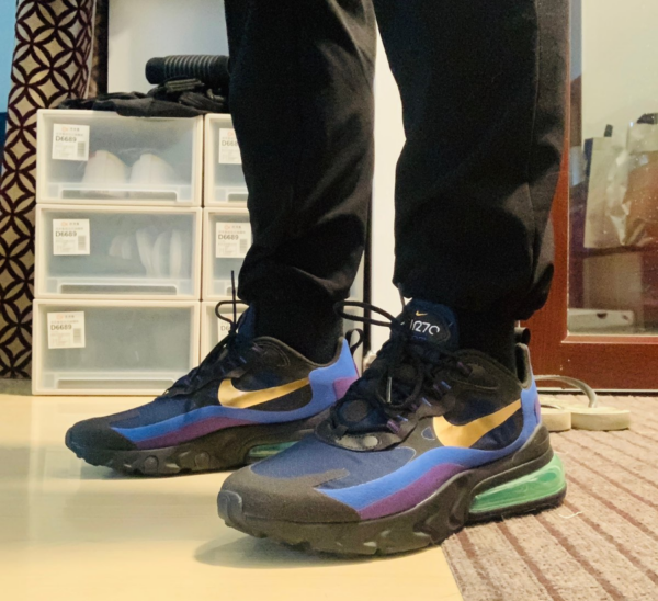 Giày Nike Air Max 270 React 'Blue' AO4971-005 - Ảnh 7