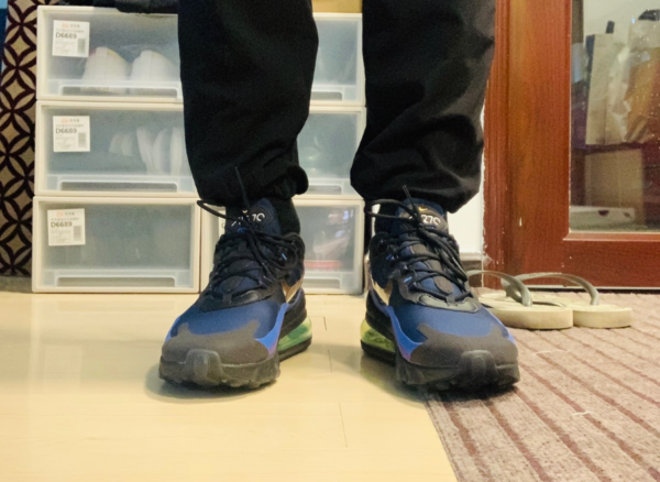 Giày Nike Air Max 270 React 'Blue' AO4971-005 - Ảnh 5