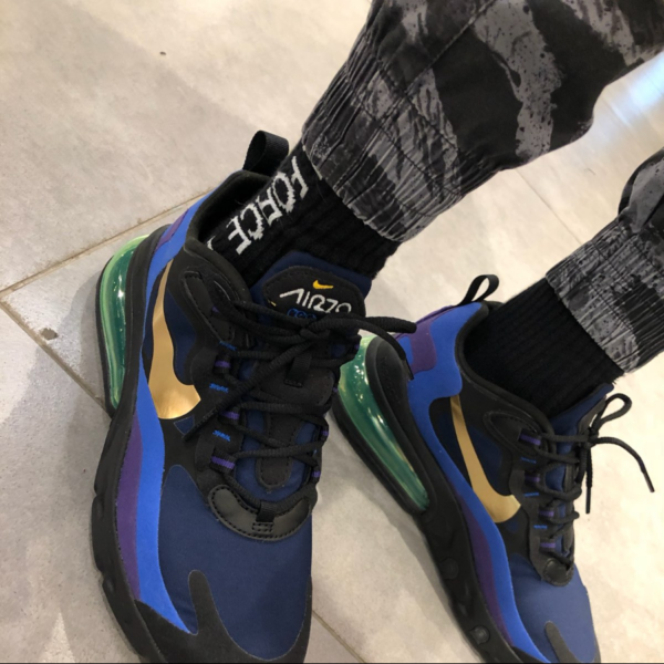 Giày Nike Air Max 270 React 'Blue' AO4971-005 - Ảnh 3
