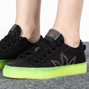 Alternative view of Giày Adidas Nizza Black Green GX2730