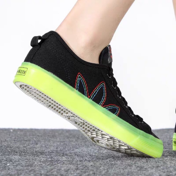 Giày Adidas Nizza Black Green GX2730 - Ảnh 3
