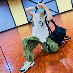 Alternative view of Giày Puma Thunder Disc 'White Smoke Khaki' 369355-05