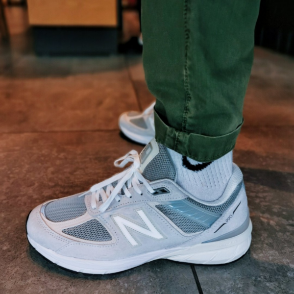 GIÀY NEW BALANCE 990v5 Made In USA 'Nimbus Cloud Silver' M990NA5 - Ảnh 3