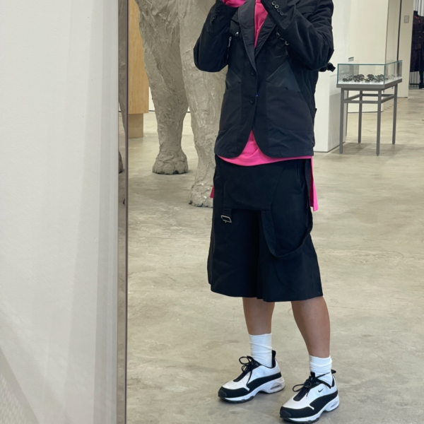 Giày Nike Air Max x Comme des Garçons 'White Black' DO8095-101 - Ảnh 2