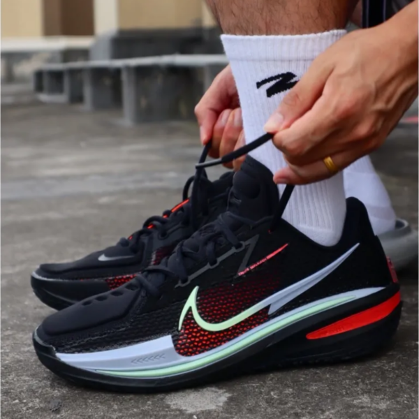 Giày Nike Air Zoom GT Cut 'Black Hyper Crimson' CZ0175-001 - Ảnh 5