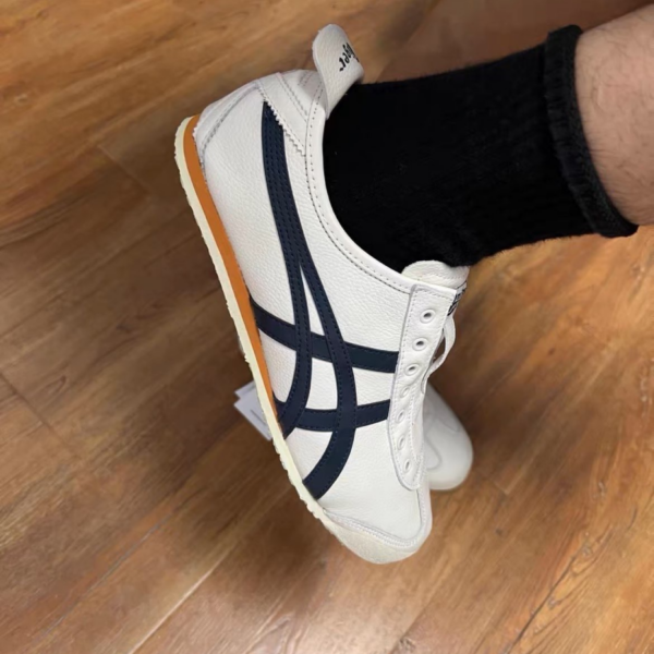 Giày Onitsuka Tiger Mexico 66 'White Black' 1183B771-107 - Ảnh 4