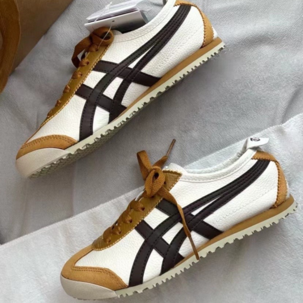 Giày Onitsuka Tiger Mexico 66 'White Brown' 1183A201-117 - Ảnh 3