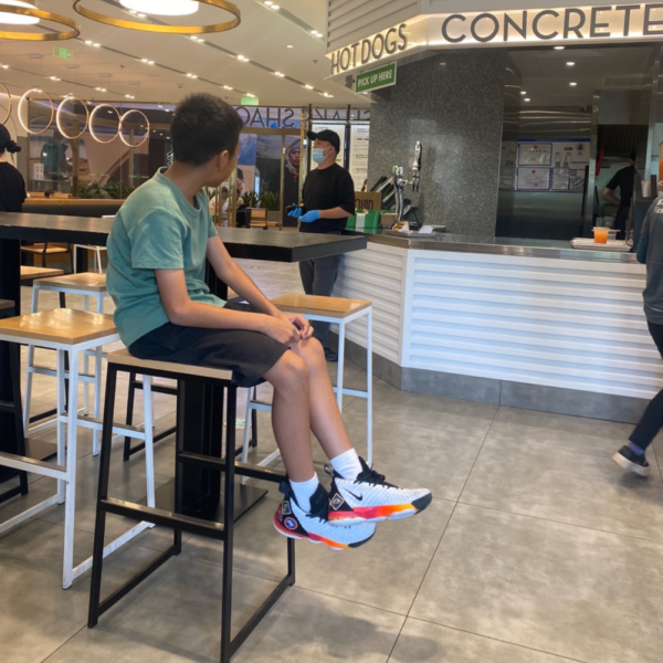Giày Nike LeBron 16 GS 'Space Travel' AQ2465-188 - Ảnh 7