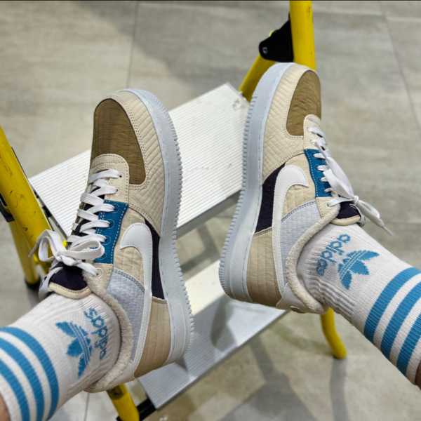 Giày Nike Air Force 1 ’07 LX ‘Toasty Brown Kelp' DC8744-301 - Ảnh 4