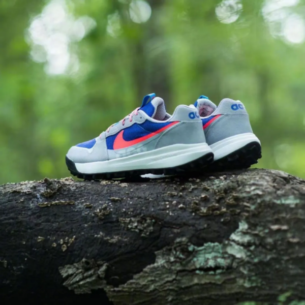 Giày Nike ACG Lowcate 'Wolf Grey Bright Crimson' DM8019-001 - Ảnh 4